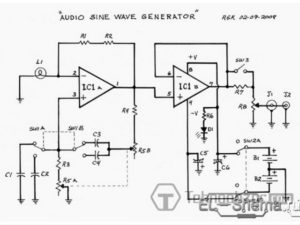 Генератор звуковой частоты схема