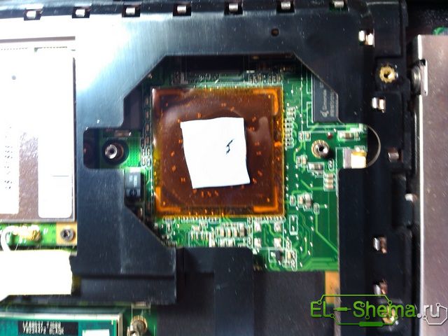 Самостоятельный ремонт ноутбука ASUS - процессор